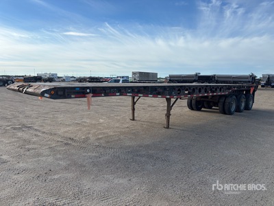 1997 Scona TOF 46 ft Tri/A Flatbed Oilfield Trailer