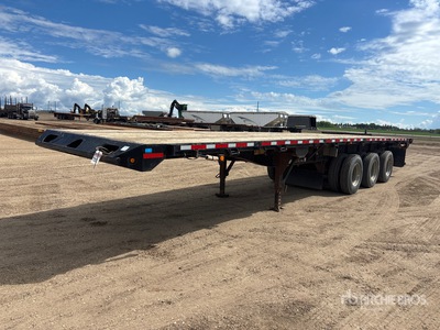 2014 Lode King PF940-3 40 ft Tri/A Flatbed Trailer