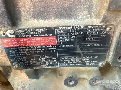 2005 Ingersoll Rand SD45 Rodillo compactador