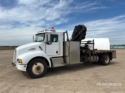 2006 Hiab 200-5 7000 kg Knuckle Boom on 2007 Kenworth T300 4x2 Autocarro con braccio sollevamento