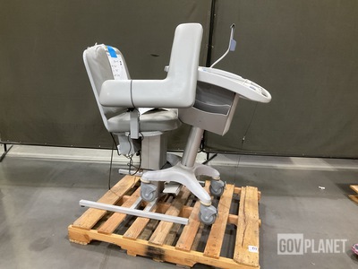 (1) Blood Draw Chair & (1) Medical Cart