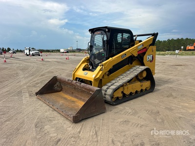 2019 Cat 299D3 Two-Speed High Flow XPS Chargeuse sur rails compacte