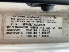 2007 Hino 268 4x4 Moving バントラック