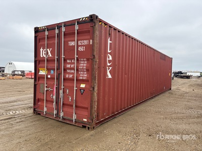 2010 40 ft High Cube Storage Container