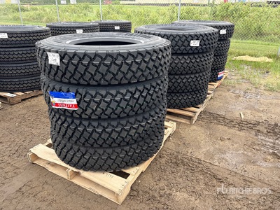 Quantity of (12) Taitong 11R24.5 Tires (Unused)