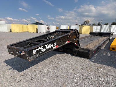 2007 Talbert Tri/A Cama Baja / Tieflader
