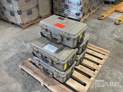 (5) Pelican 1510 Storage Cases
