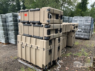 (10) Hardigg Storage Transport Cases