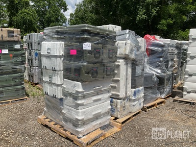 (8) Pallets of Assorted Storage Cases