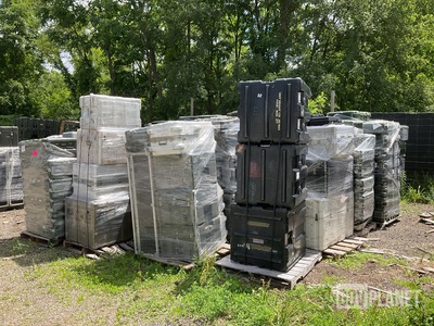 (20) Pallets of Assorted Storage Cases