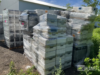 (4) Pallets of Assorted Storage Cases