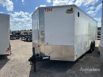 2016 Covered Wagon CW8.5X20TA3 21 ft Remolque Cerrado