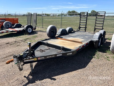 2019 Pratt CP0614 14 ft T/A Equipment Trailer
