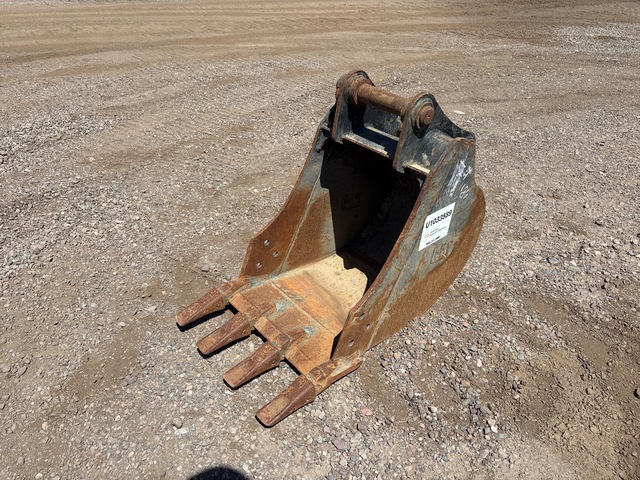 Cat 18 in Digging Bucket