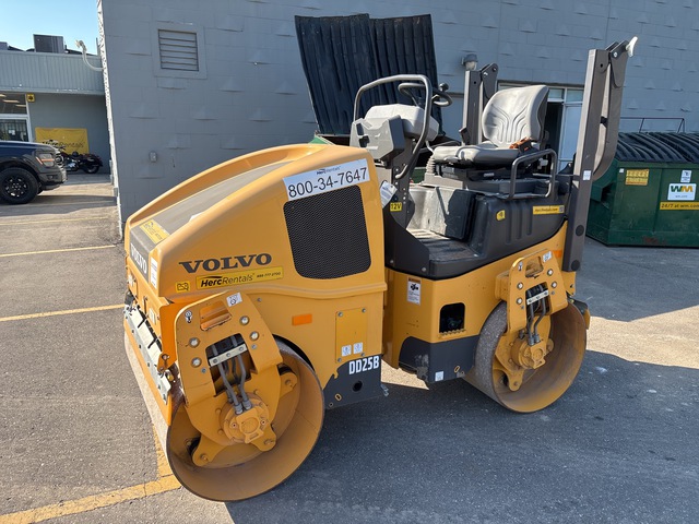 2022 Volvo DD25B Double Drum Roller