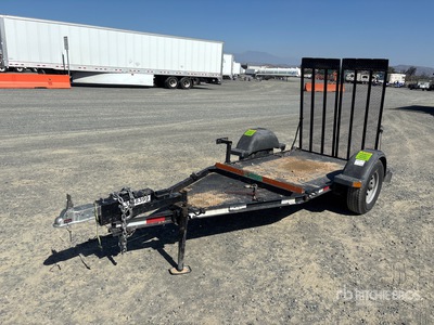 2019 Snake River 4X7 6 ft S/A Equipment Trailer
