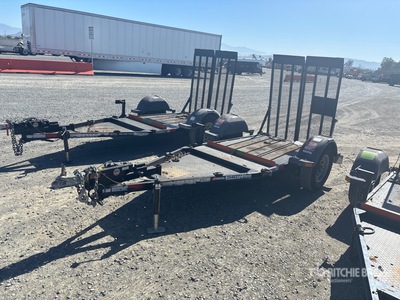 2019 Snake River 4X7 7 ft S/A Remolque Portamaquinaria