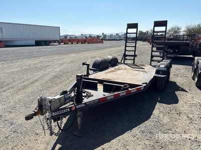 2013 MMDI 510RCMPH 14 ft T/A Remolque Portamaquinaria