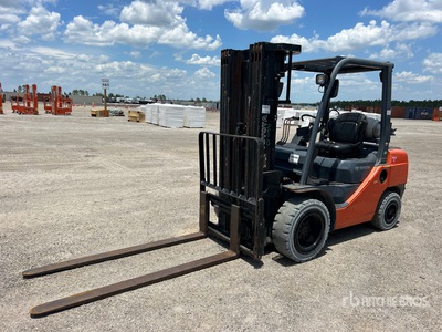 2019 Toyota 8FGU30 4900 lb Cushion Tire Forklift
