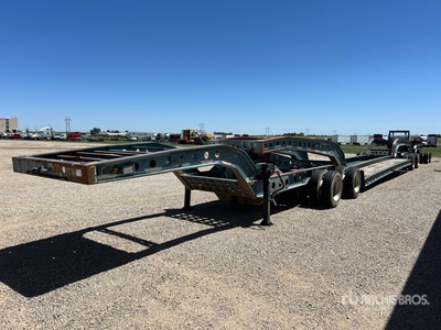 1996 Cozad 80 ton 2 2 2 Removable Gooseneck Low Loader