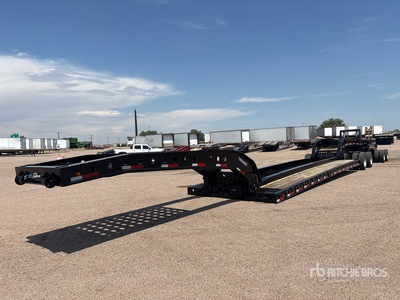 1996 Cozad 80 ton 2 2 2 Removable Gooseneck Low Loader