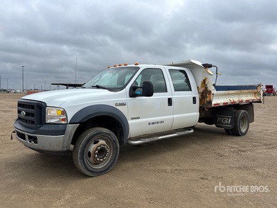 2007 Ford F-550 XL 4x2 Crew Cab Kipper-Lkw