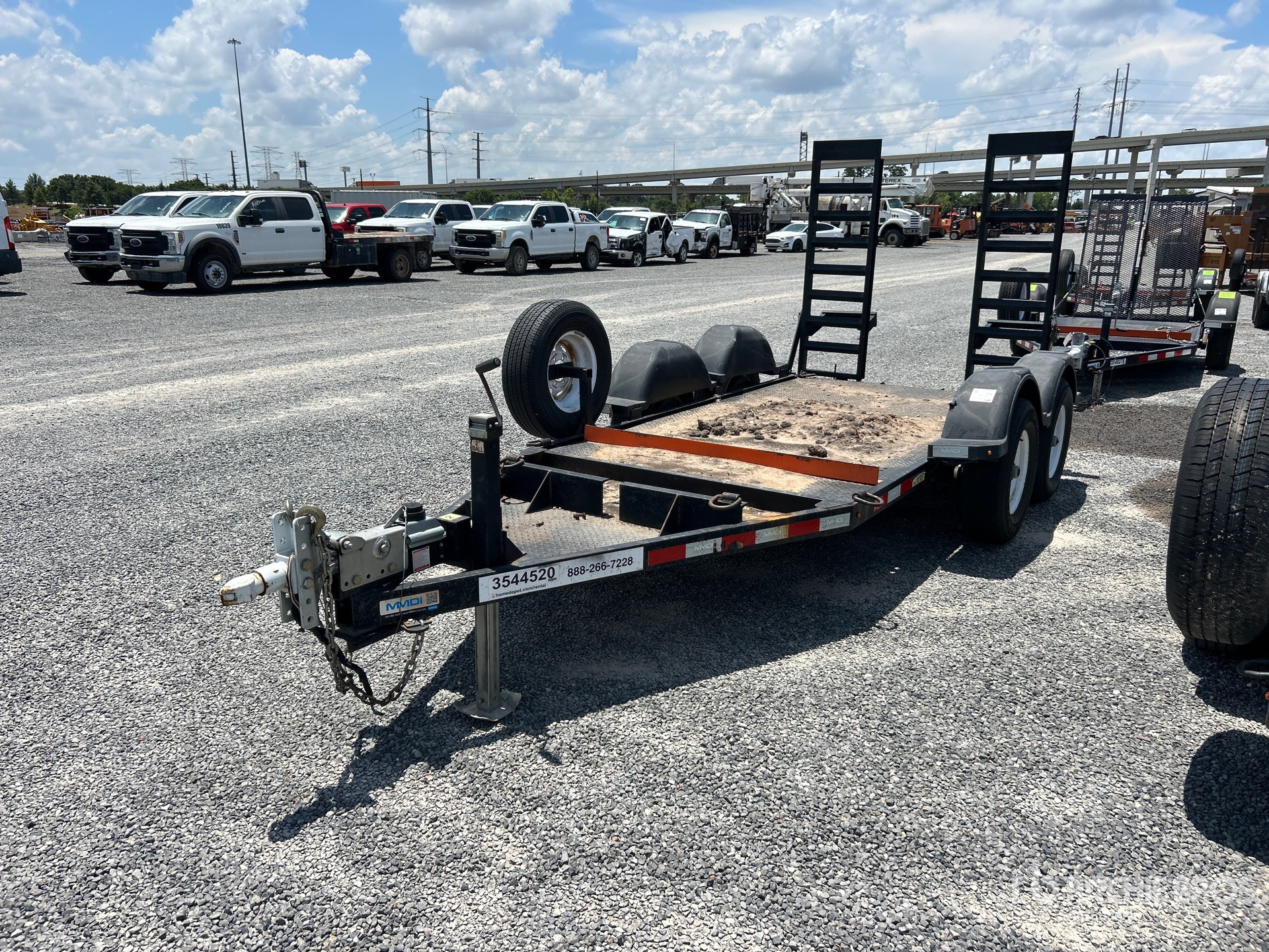 2021 MMDI 510RCMPH 10 ft T/A Equipment Trailer