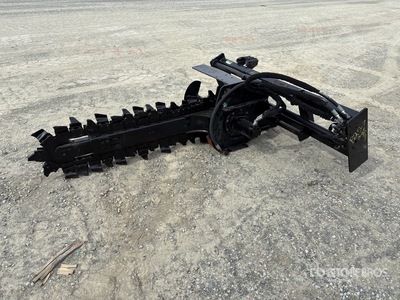Cat 72 in Skid Steer Trencher