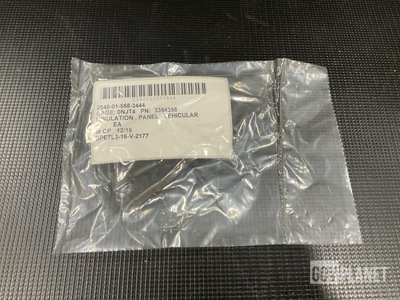 (136) Ruta Supplies 3394356 Vehicular Cab Insulation Panels