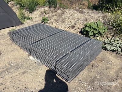 8 ft x 4 ft Steel Grating Telaio in metallo