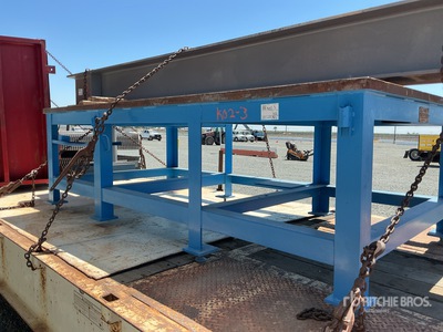 5 ft x 10 ft Steel Table