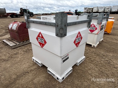 Western Trans Cube 1000 L Steel Diesel Fuel Tank