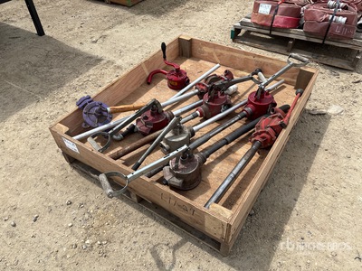 Quantity of (9) Manual Fuel Drum Pumps