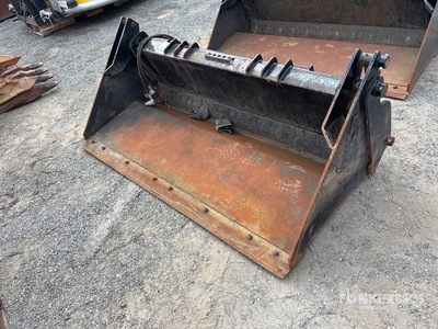 Blue Diamond 72 in Multi-Purpose Skid Steer Bucket