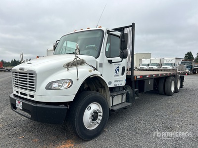 2014 Freightliner M2 106 6x4 Ciężarówka z płaską platformą (Inoperable)