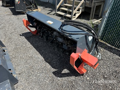 TMG TMG-SRT72 Hydraulic 72 in ロトティラー - Fits Skid Steer Loader