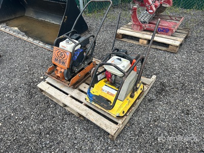 Quantity of (2) Reversible Vibratory Plate Compactor