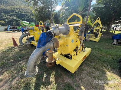 Quantity of (2) Varisco 6DJ156 Skid-Mounted Pompe à eau