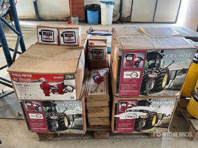 Quantity Of Pumps w/ Meters & Hand Grease (Unused)