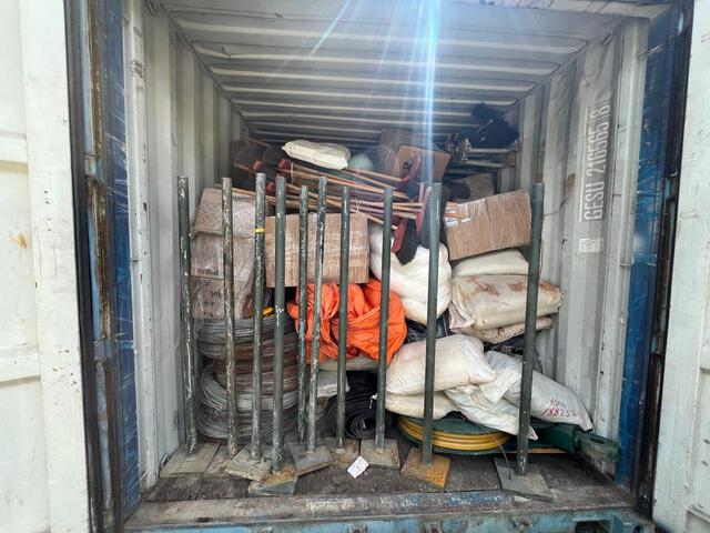 Miscellaneous W/ 20 Ft Container