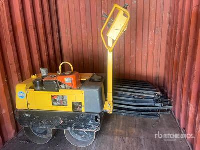 Walk Behing Roller, Vihicle Lift, Compressor & 20 Ft Container