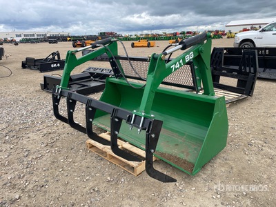 2026 Industrias America 741BG 83 in Grapple Skid Steer Bucket