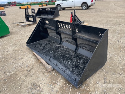 2026 Industrias America S94 94 in Snow Skid Steer Bucket
