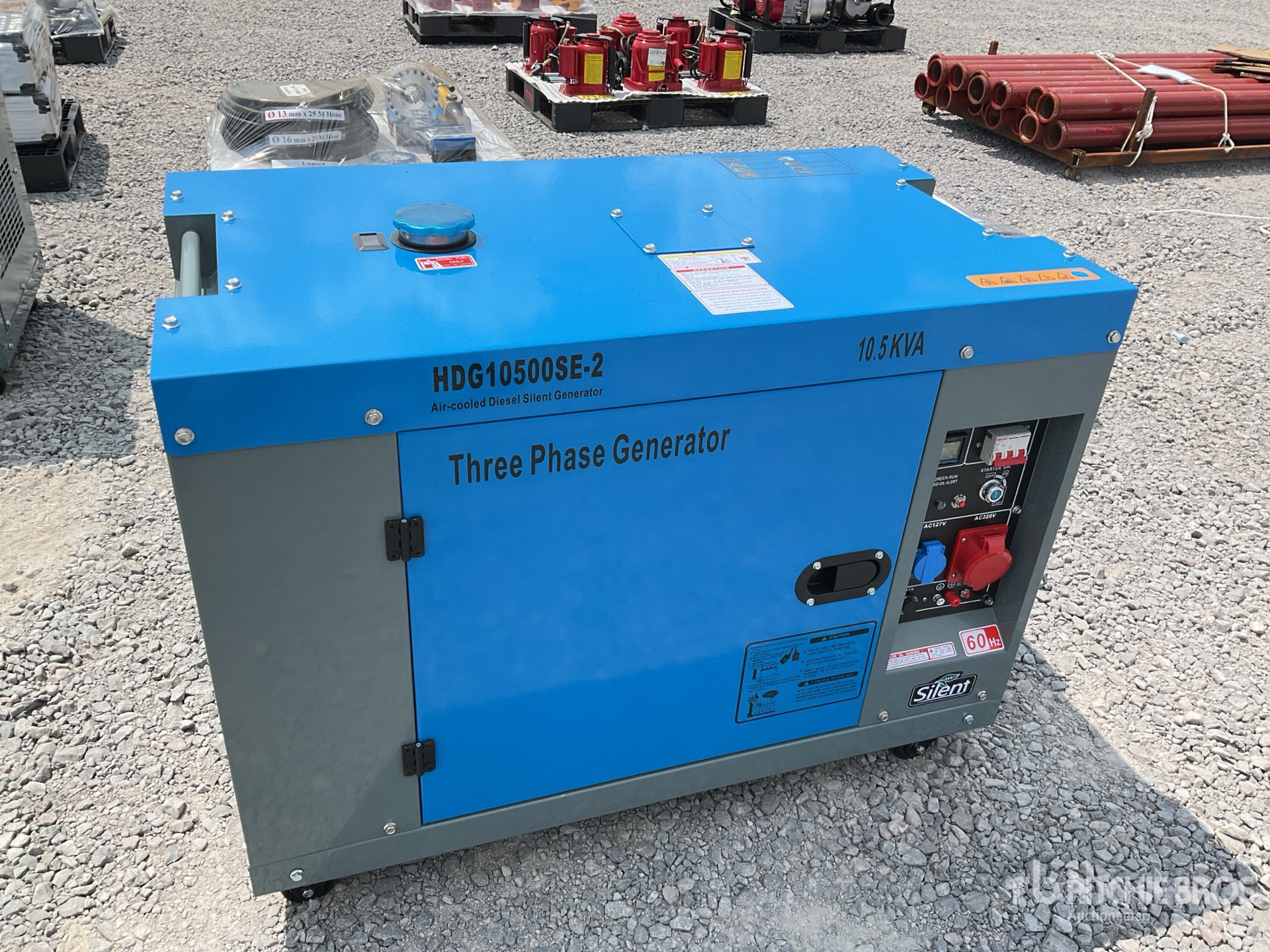 2026 HDG10500SE-2 10.5 kVA Mobile Planta de Luz (Sin Usar) / Generator Set (Unused)
