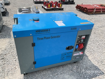2026 HDG10500SE-2 10.5 kVA Mobile Planta de Luz (Sin Usar) / Zestaw prądotwórczy (Unused)