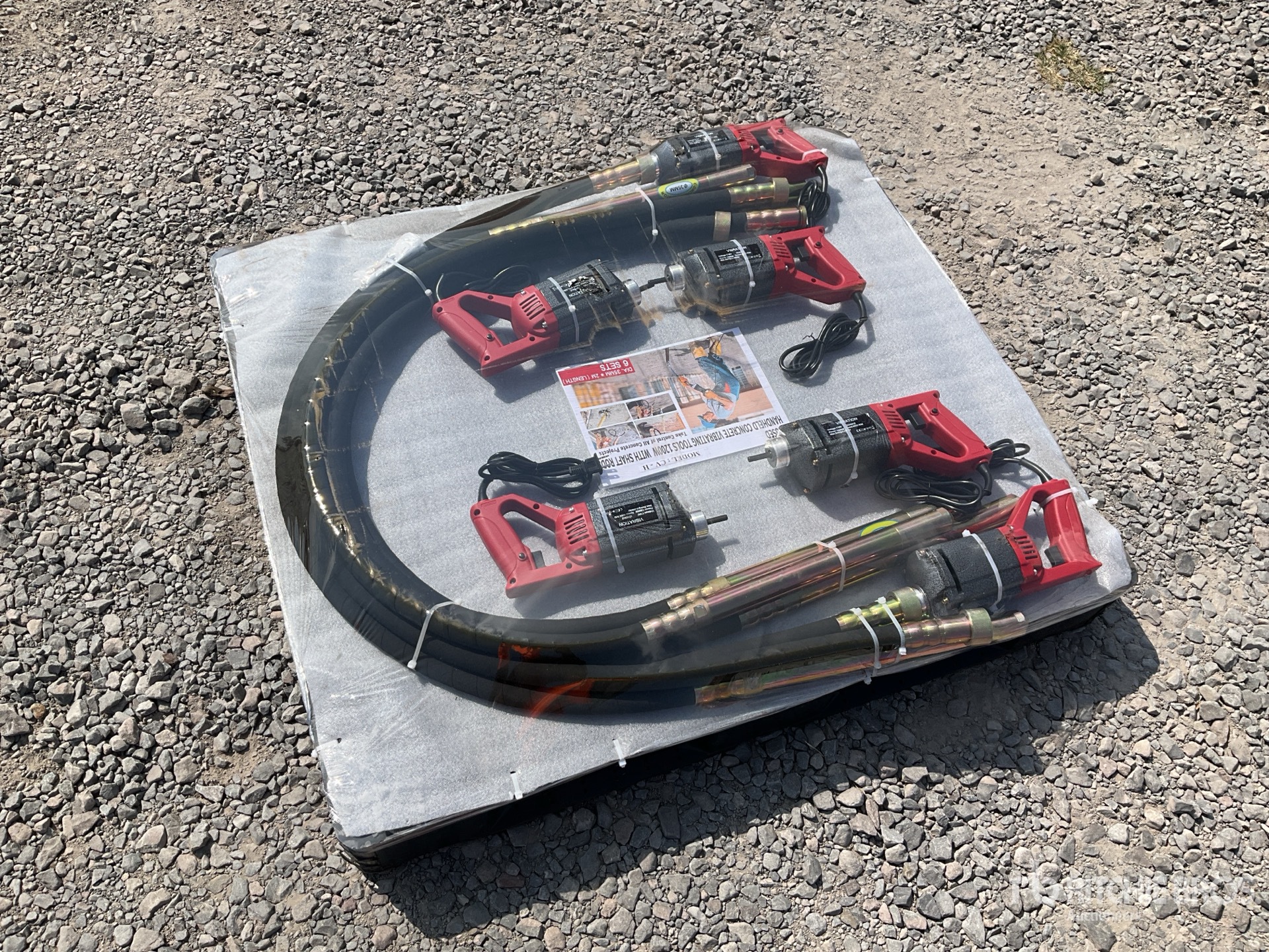 Quantity of (6) 2026 CV-H Electric Lote de Vibradores de Concreto (Sin Usar) / Concrete Vibrator (Unused)