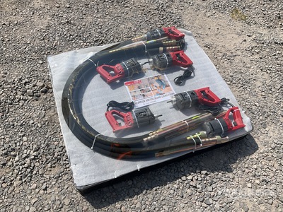 Quantity of (6) 2026 CV-H Electric Lote de Vibradores de Concreto (Sin Usar) / Concrete Vibrator (Unused)