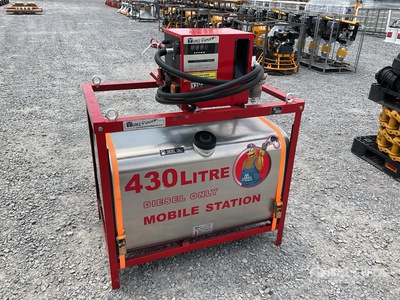 2026 Yuni D430DC 430 L Skid Mounted Stainless Steel Diesel Tanque para Combustible (Sin Usar) / Benzinetank (Unused)