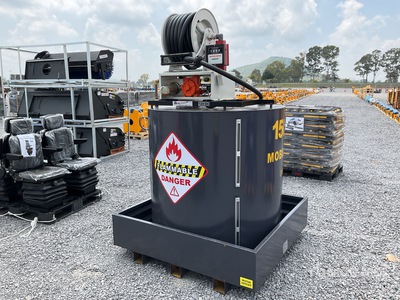 2026 Yuni D1500DC 1500 L Skid Mounted Steel Diesel Tanque para Combustible (Sin Usar) / Benzinetank (Unused)