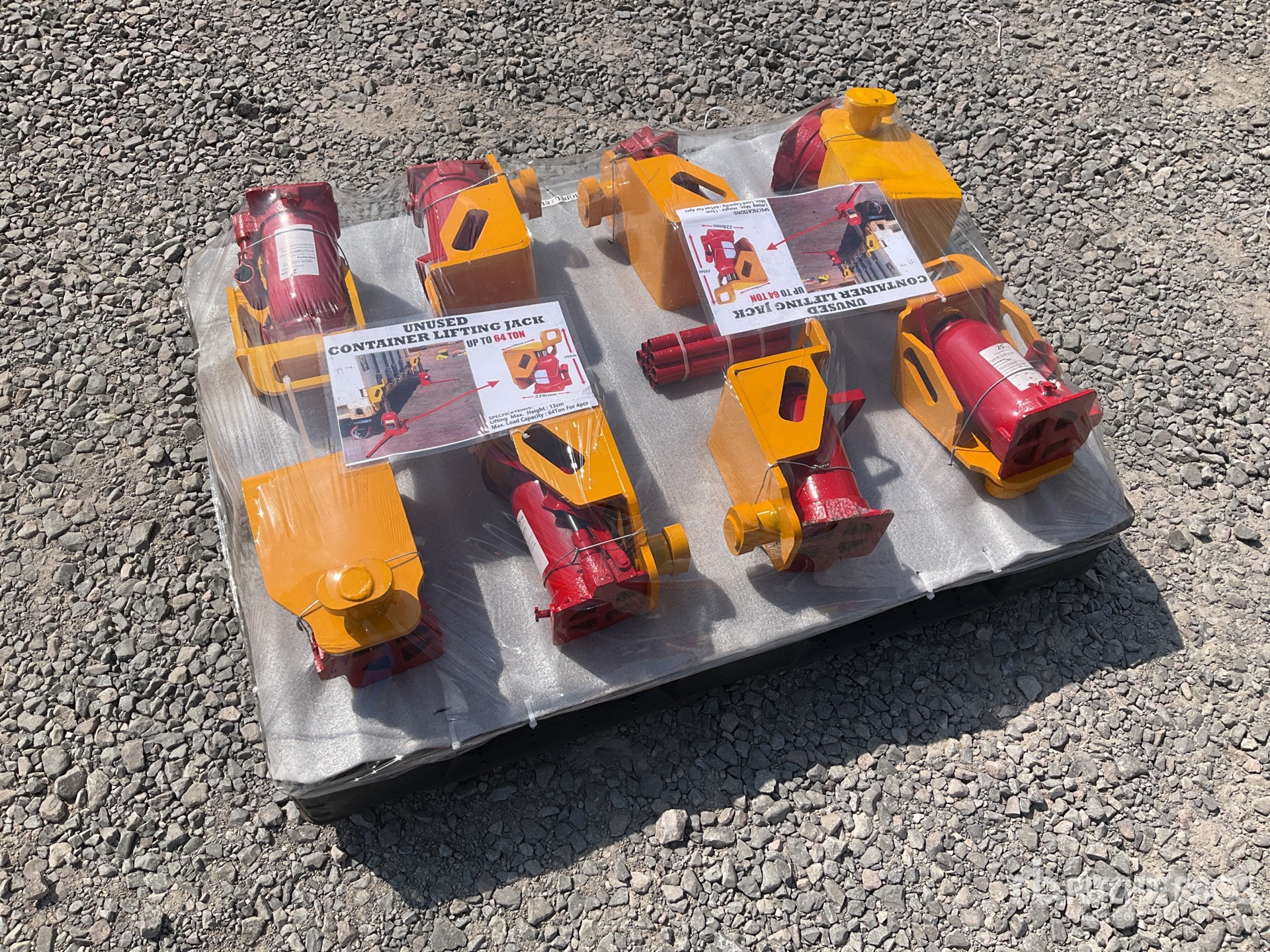 Quantity of (8) 2026 CLJ-25 Container Lifting Jack Set Jack (Unused)